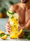 Sweet Pineapple Coconut Water Infusion