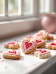 Valentine Spritz Cookies With Cointreau Icing