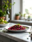 Red Meals For Valentines Day: Cabernet Savignon Beetroot Risotto