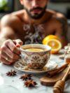 Exotic Star Anise Cinnamon Tea Infusion for Warmth