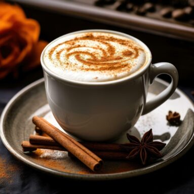 Cinnamon Orange Chai Infused Latte