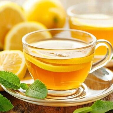 Ginger Lemongrass Iced Green Tea Infusion