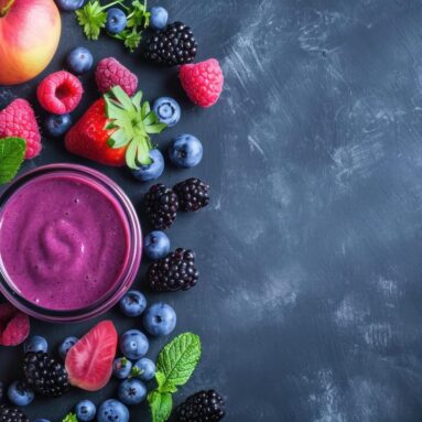 Berry Sage Nourishing Smoothie Infusion