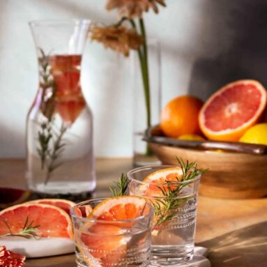 Grapefruit Ginger Detox Infused Water