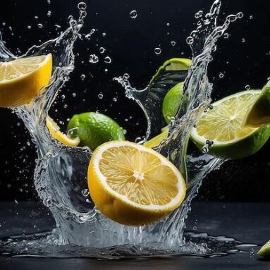 Ginger Lime Coconut Water Infusion