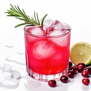 Cranberry & Rosemary Infused Vinegar