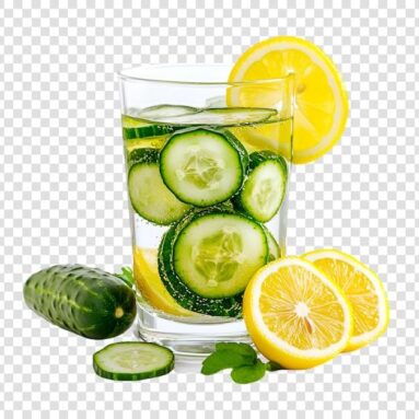 Cucumber Basil Refreshing Infused Water