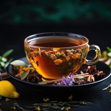 Blackberry Sage Herbal Infusion Tea