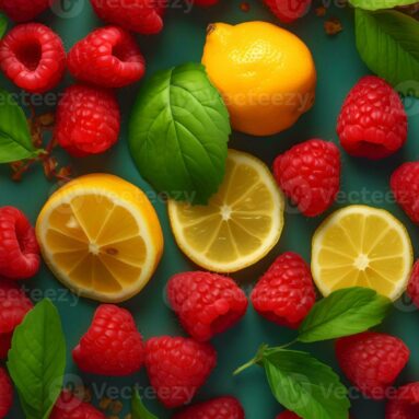 Raspberry Lime Herbal Iced Infusion