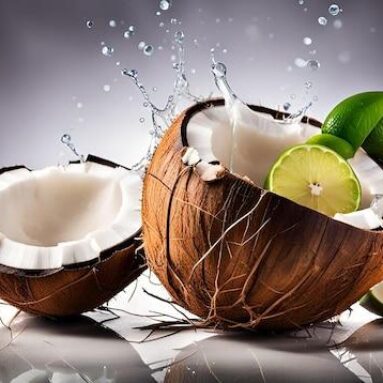Coconut Lime Refreshing Infused Water