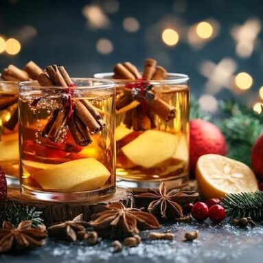 Cinnamon Nutmeg Hot Apple Cider Infusion