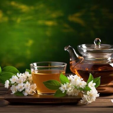 Jasmine Green Tea Infused Iced Brew