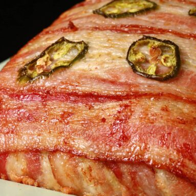 Bacon Wrapped Jalapeno Popper Meatloaf Recipe [Gluten Free] – Low Carb Hoser