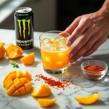 Monster Energy Magic Meltdown (Monster Energy, Mango Puree, Chili Powder)