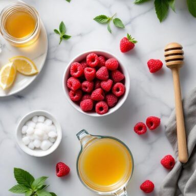Fruity Raspberry Lemonade Infusion for Refreshment