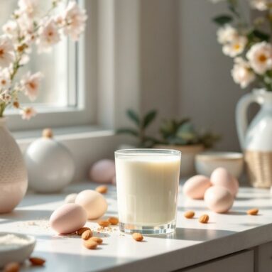 Almond Milk Easter Elixir