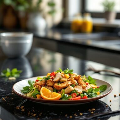 Yuzu and Basil: A Fusion of Asian and Mediterranean Tastes