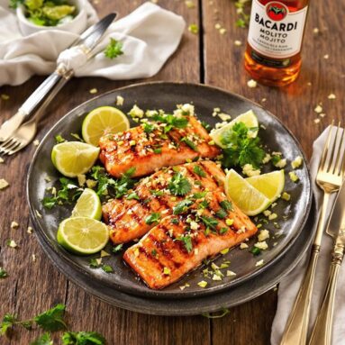 Bacardi Mojito Grilled Salmon