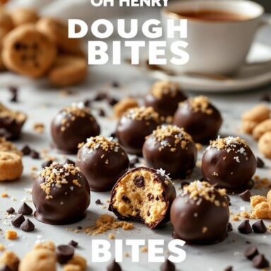 Oh Henry! Cookie Dough Bites When… Your Baking Skills Are Questionable but Your Love for Sweets Is Not.