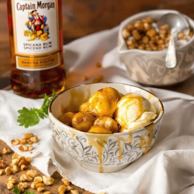 Captain Morgan Spiced Rum Banana Foster
