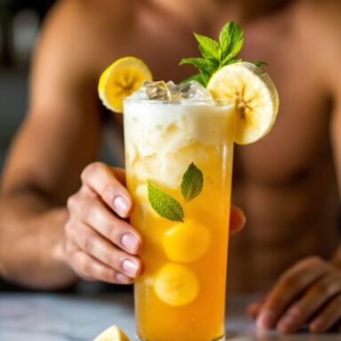 Minute Maid Monkey Madness (Minute Maid, Banana Puree, Orange Soda)