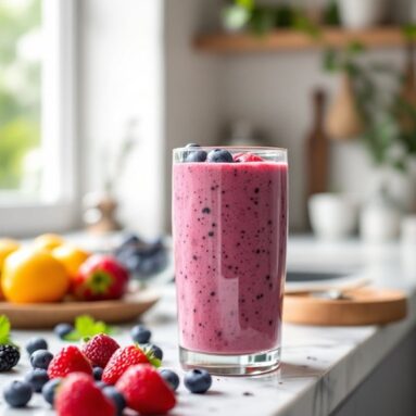 How to Create an Antioxidant-Rich Berry Smoothie
