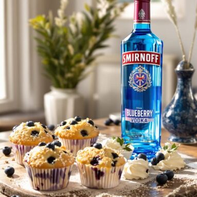 Smirnoff Blueberry Muffins