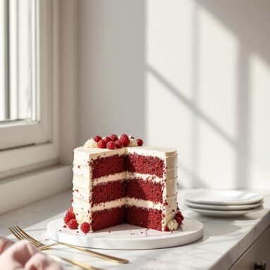 The Handmaid’s Tale’ Inspired Red Velvet Cake: A Bold Statement Dessert!