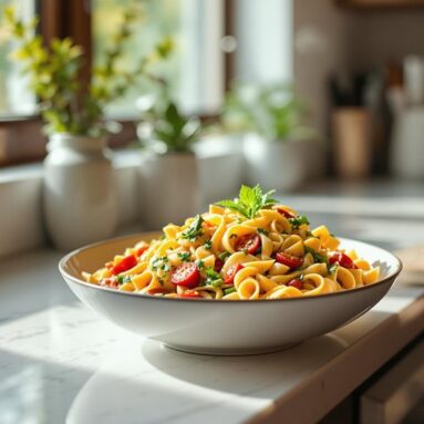 Pasta Primavera With Canadian Vegetables: Celebrate Local Produce!