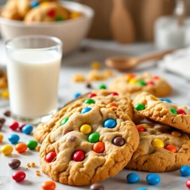 M&M’s Celebration Cookies When… You Want to Celebrate Surviving Another Monday.