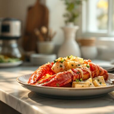 Romantic Meals: Chardonnay Poached Lobster