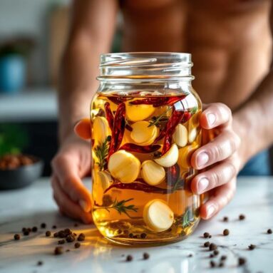 Spicy Chili Garlic Vinegar Infusion