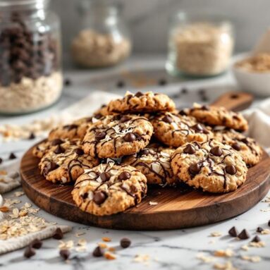 Quaker Oats Chocolate Coconut Cookies