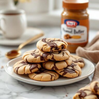 Kraft Peanut Butter Chocolate Swirl Cookies When… Your Spoon Mysteriously Disappears During Snack Time.