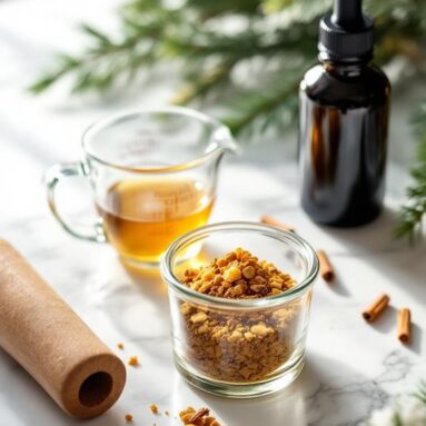 Christmas Herbal Frankincense and Myrrh Tincture for Calm
