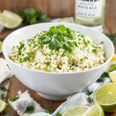 Bacardi Mojito Rice With Cilantro