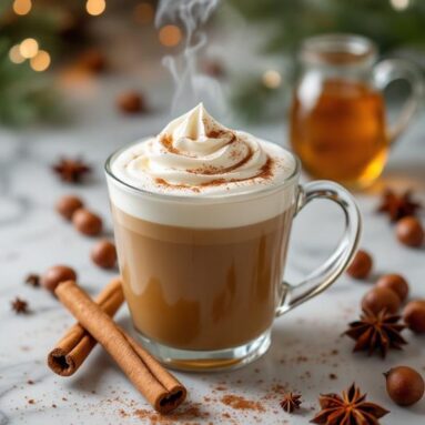 Christmas Nutty Hazelnut Coffee Infusion With Cinnamon