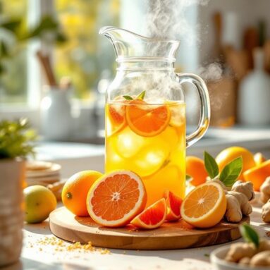 How to Create a Zesty Citrus and Ginger Infusion