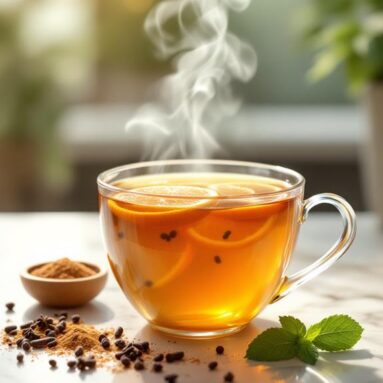Delightful Orange Clove Tea Infusion