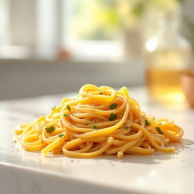 Date Night Dinner Ideas: Cognac Cream Pasta
