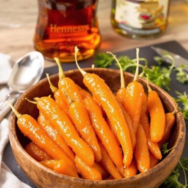 Hennessy Cognac Glazed Carrots