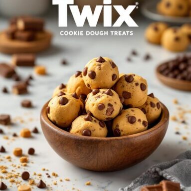 Twix Cookie Dough Treats When… You Can’t Decide Between Cookie Dough and a Candy Bar.