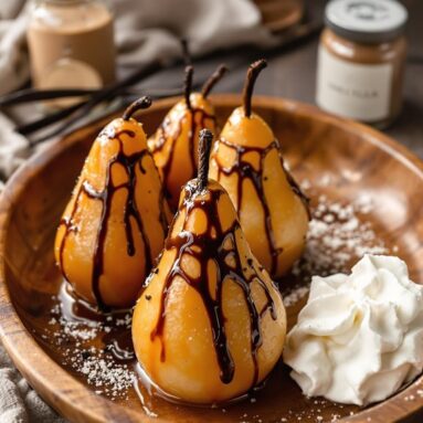 Caramelized Pear & Vanilla Bean Infusion for Cozy Nights!