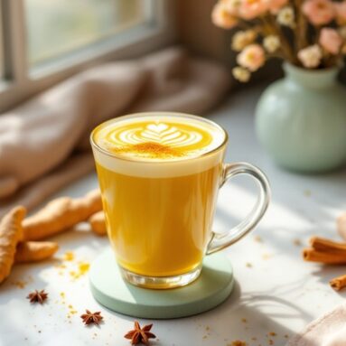 Golden Turmeric Latte for Cozy Nights À La Starbucks
