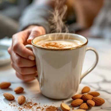 Nutty Almond Vanilla Tea Infusion for Cozy Nights