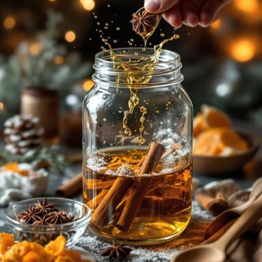 DIY Winter Spice Infused Whiskey: A Sip of Warmth!