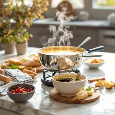 Chalet Living Fondue: The Ultimate Comfort Food for Winter Nights!