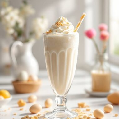 Vanilla Bean Easter Milkshake