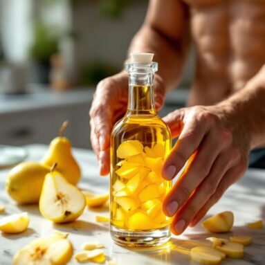 Crisp Pear Ginger Oil Infusion for Salads