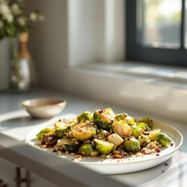 Crispy Brussels Sprouts With Maple Glaze: a Side Dish That Stole the Show!